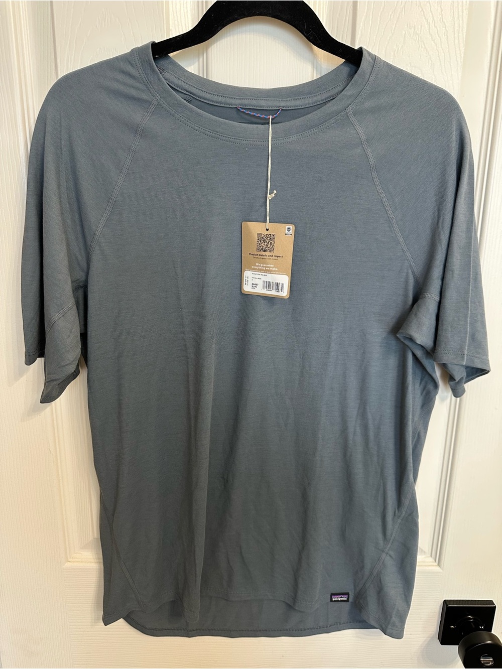 Patagonia Men's Short-Sleeve Capilene Crew Trail Shirt - Nouveau Green - Size S